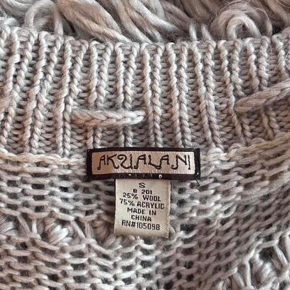 vintage 2000s boho knit vest - Picture 8 of 8